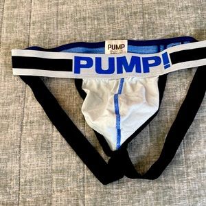 Mens medium pump Jock. Worn